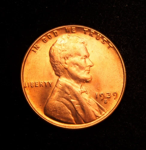 1939-S Lincoln Wheat Cent Gem BU