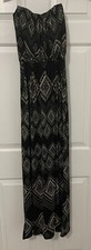 NWT XS Tribal Print Maxi Dress W/Pockets