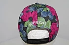 Snapback noir Supreme New York SS18 floral 5 panneaux hawaïen 100 % authentique