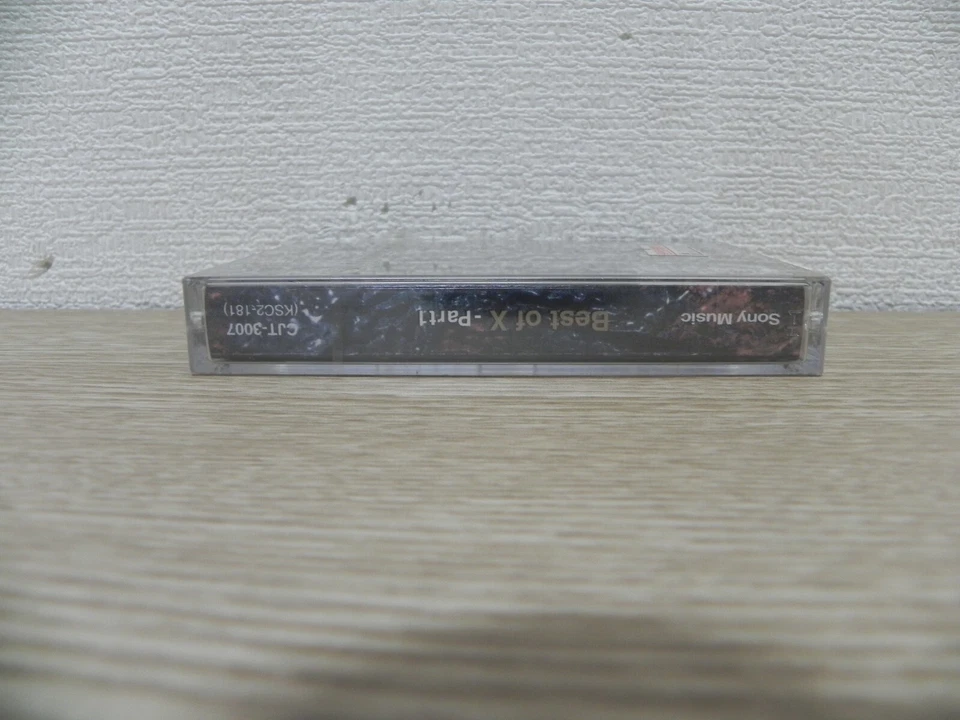 X JAPAN - Best Of X 1996 KOREA Cassette Tape + Hype Sticker / SEALED NEW - Image 2 of 3