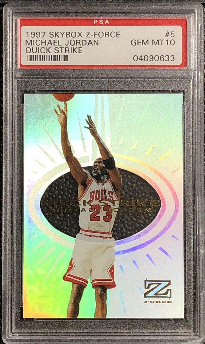 Michael jordan TOPPS パラレル　レア　ジョーダン ONE OF THE RAREST JORDANS! 1997 SKYBOX QUICK STRIKE MICHAEL JORDAN