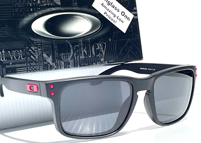 Oakley HOLBROOK Matte Black DUCATI Red POLARIZED Galaxy Black