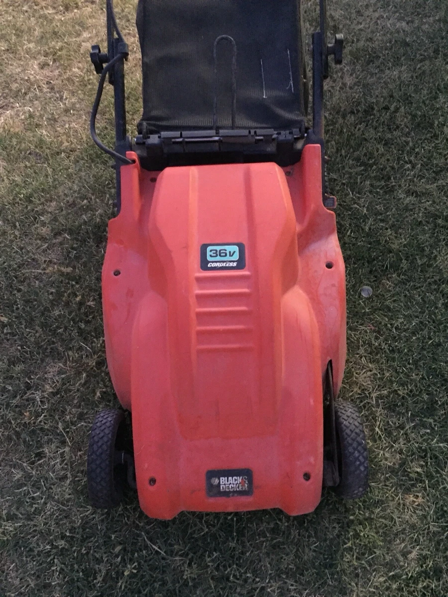 Black&Decker 19” 36Volt Cordless Lawnmower Charger Included