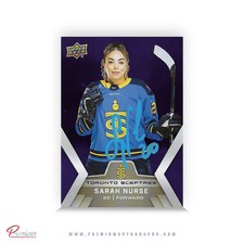 Sarah Nurse Toronto Sceptres Auto 2024-25 PWHL Card #18 /250