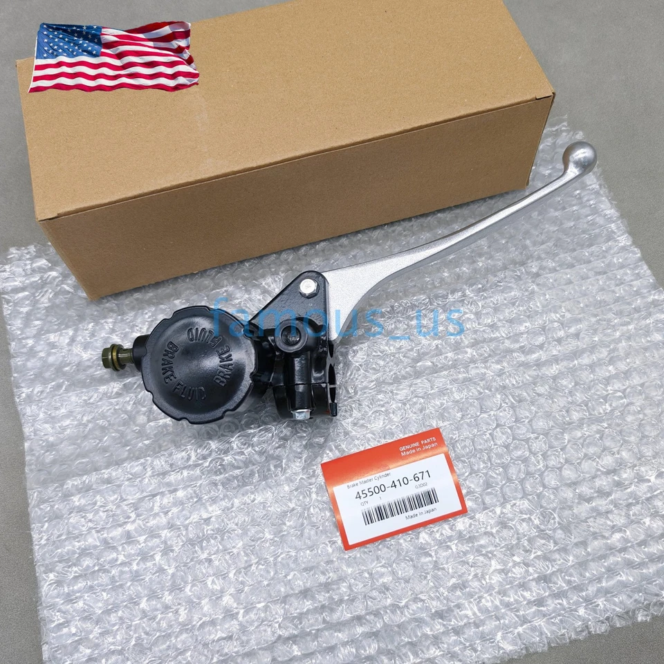New Front Brake Master Cylinder For Honda CB350 360 400 450 500 550 750 US - Image 3 of 4
