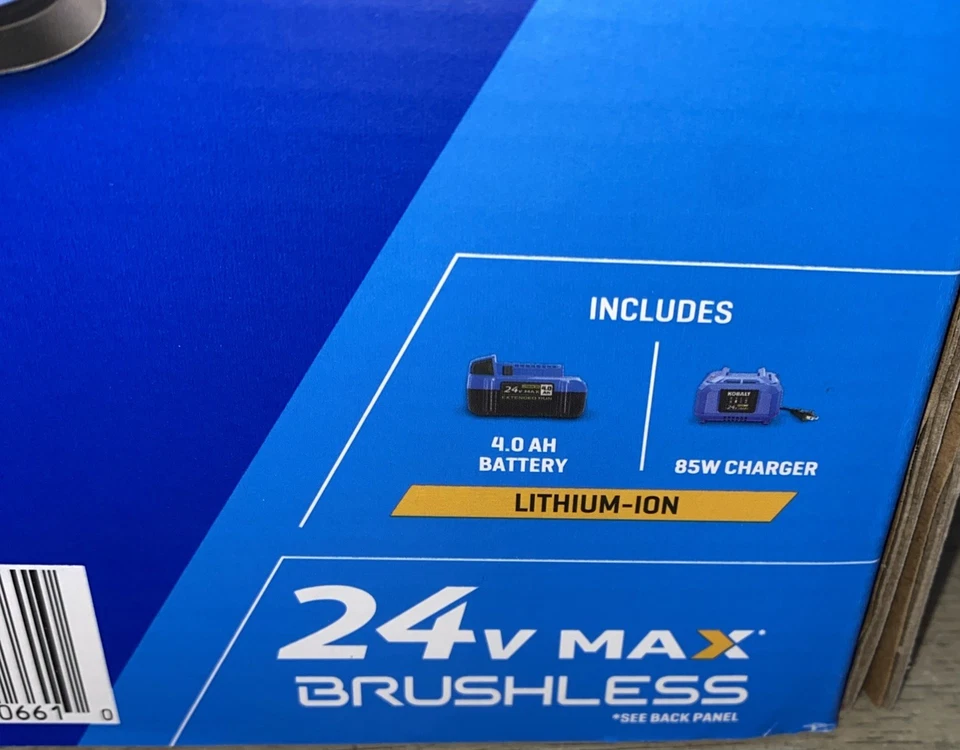 Kobalt 4 Tool Combo Kit 4-1/2" Compact Circular Saw Sander Drill Driver Impact - Image 3 of 4