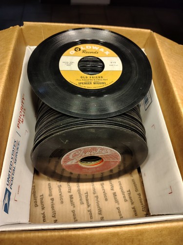 Huge Lot Of 100 45RPM Records / Rare / Vintage Vinyl