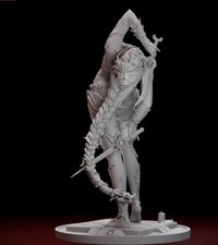 Orin Figurine Baldur's Gate 3 | Unpainted Resin Miniature 12K High-Detail Print