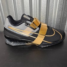 Nike Romaleos 4 Black Metallic Gold for Sale | Authenticity