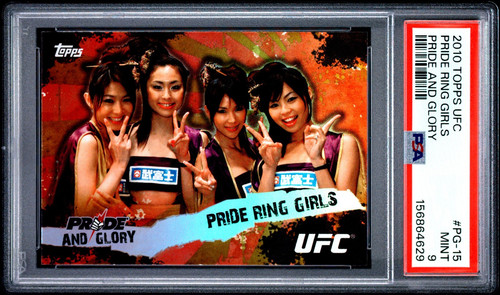 Pride Ring Girls #PG-15 2010 Topps UFC Pride and Glory card