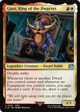 MTG ~ Giott, King of the Dwarves (Foil) ~ FIN ~ #223 ~ U ~ NM