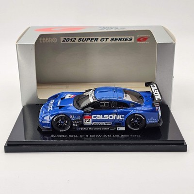 EBBRO Nissan GT-R GT500 #12 Calsonic Team Impul Super GT 2012 L.Downforce 1/43 S