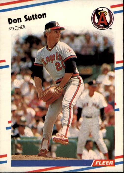 1988 Fleer #505 Don Sutton - BB