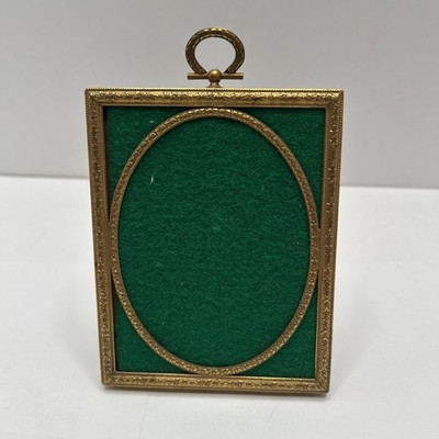 VINTAGE Elegant engraved Brass frame
