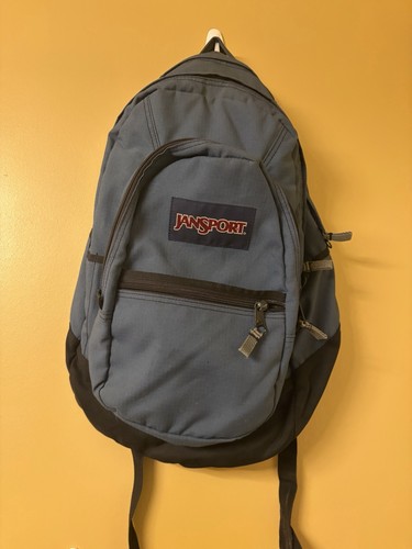 Jansport Medium Blue Backpack 90's Vintage Classic