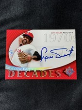 Luis Tiant 2005 Ultimate Signature Decades Platinum 1970’s Auto 1/1 One of One