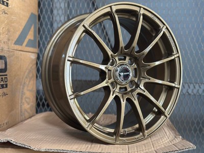 New 15x6.5 ET38 AD WHEEL VR-F076 Bronze (4 Wheel) 4x100 fit TOYOTA HONDA MAZDA
