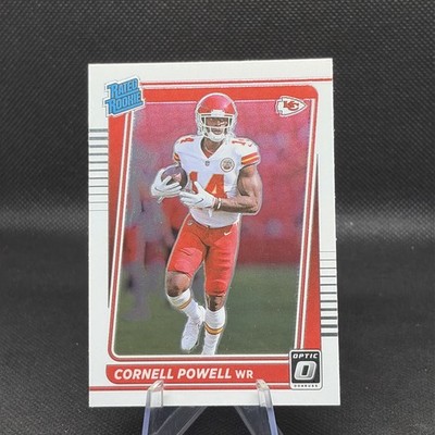 Cornell Powell 2021 Donruss Optic #240 Rookie Kansas City Chiefs Rc