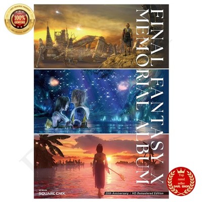 FINAL FANTASY X 25th Anniversary Memorial Book JAPAN NEU VORBESTELLUNG