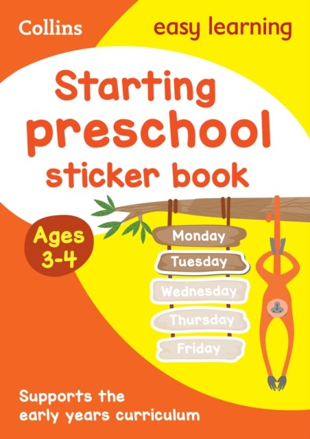 Starting preschool Sticker Book Ages 3-4 by Collins Easy Learning - Image 5