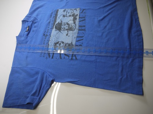 BAUHAUS mask VTG UK 1981 TOUR Shirt sz L single stitch RARE Screen Stars GOTH - Picture 9 of 9