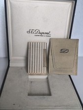 S.T.Dupont Ligne D Chevron wzór złoty oryginalne opakowanie doskonały stan