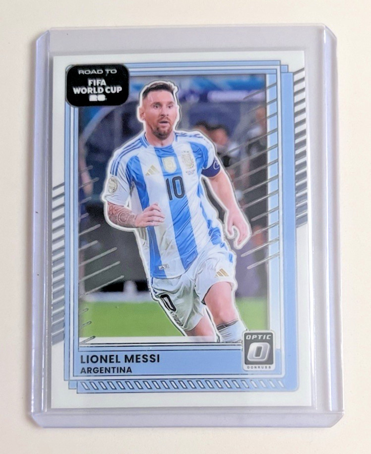 2025-26 Panini Donruss FIFA Road to World Cup Optic Lionel Messi #154 Argentina