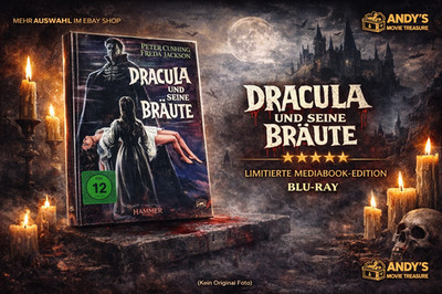 DRACULA UND SEINE BRÄUTE - MEDIABOOK - Blu-ray - Cover A/Anolis-NEU-OVP