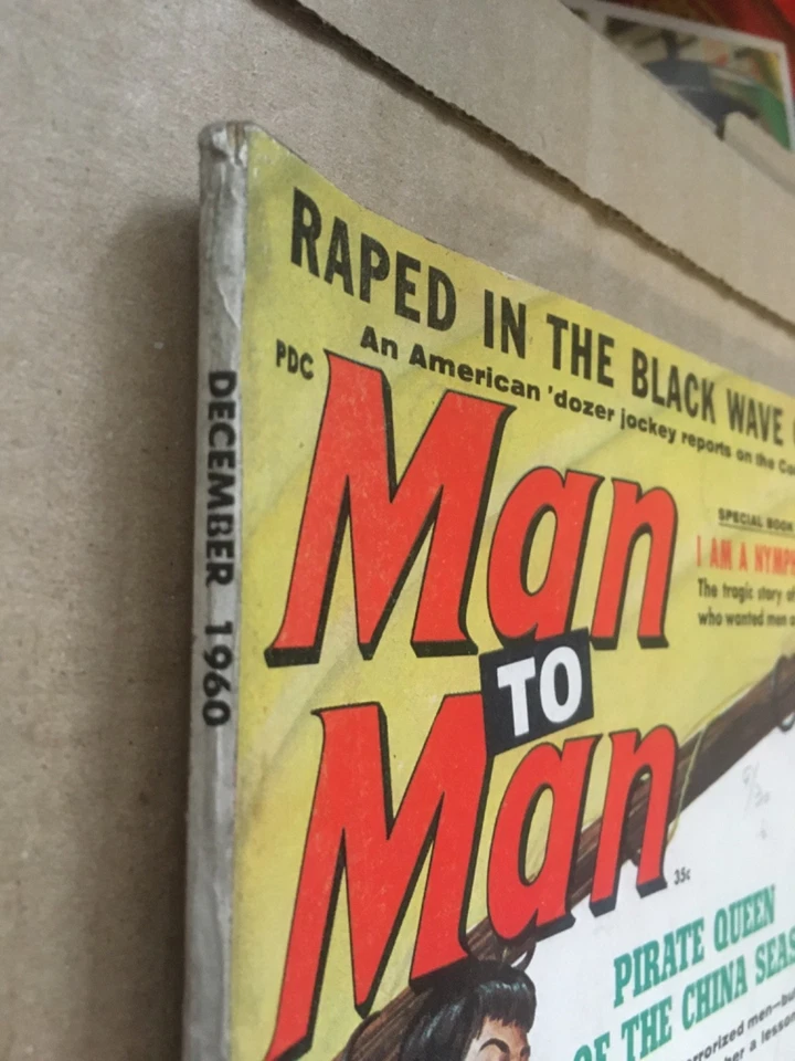 Man to Man Adult / Men magazine Adventure Pulp Pin up - Image 3 of 4