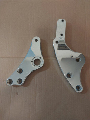 Accutronix +3in. Ext. Forward Control Base Plates For 94-99 Softail And Chopper
