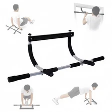 Heavy Duty Pull Up Bar Chin-Up Exercise Doorway Fitness Multi Function Home Gym