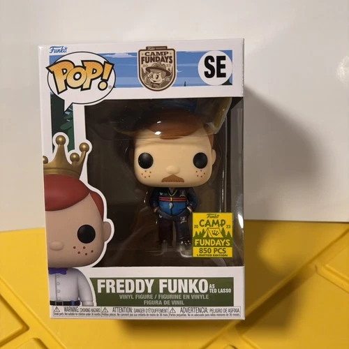 Funko Pop SDCC 2023 Camp Funday Freddy Funko As Ted Lasso exclusive 850 PCS