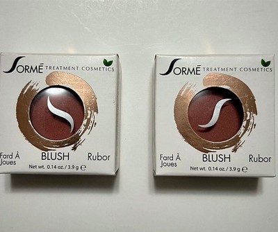 2x SORME TREATMENT COSMETICS BLUSH POMEGRANATE 501