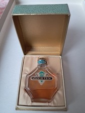 Juchten 4711 Muelhens Parfumflacon Messingdeckel 5,2 cm mit Box