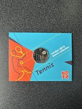 2012 London Olympic 50p Coin Tennis Brand New and Uncirculated Sealed