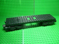 Lego  Eisenbahn  Waggon TRAIN Grundplatte AUFBAU Achsen SCHWARZ