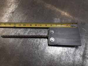 Round Pillow Press / Mashing Tools For Glass Blowing (Made In USA)