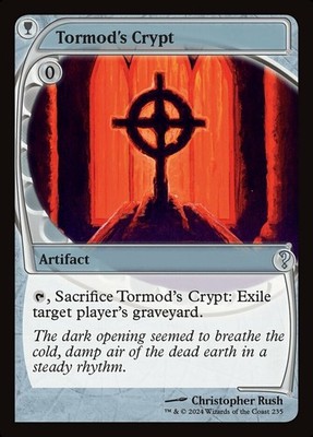 [1x] Tormod's Crypt - Foil - Future Frame Near Mint, English Mystery Booster 2 M