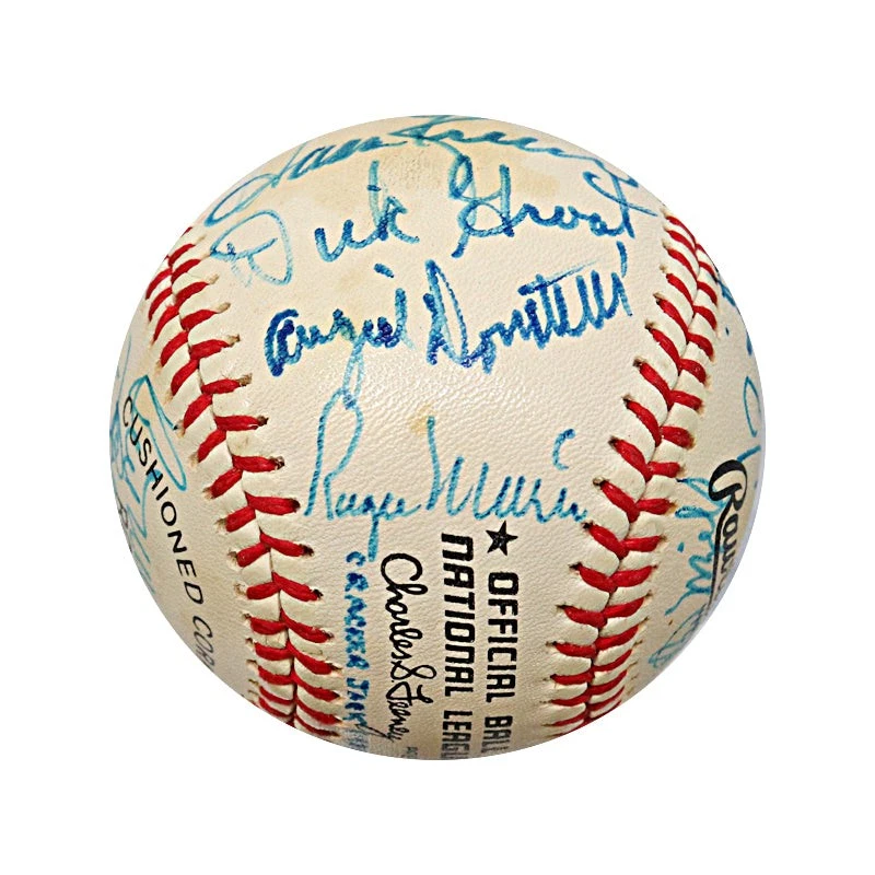 Roger Maris, Thomson, Feller Multi Signed Hall of Famers ONL Ball (PSA LOA) - Изображение 3 из 4