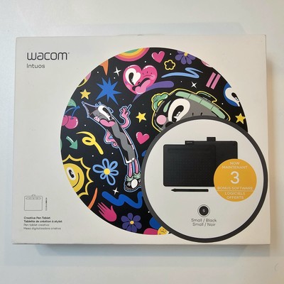 Wacom Intuos Creative Pen Tablet - Small, Black Open Box, Never Used 