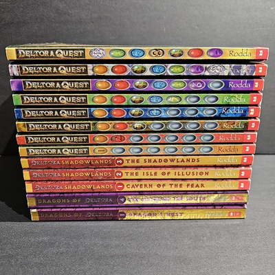 #ad Lot of 13 Emily Rodda Books: Deltora Quest 1 8 Dragons 1 amp; 4 Shadowlands 1 3 C $99.99