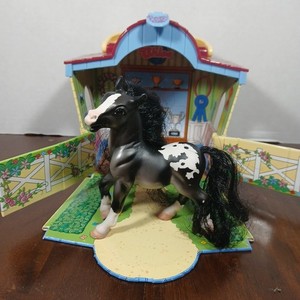 Breyer Reeves Pony Gals Folding Arena Barn Playset *Chloe* With Horse 2009