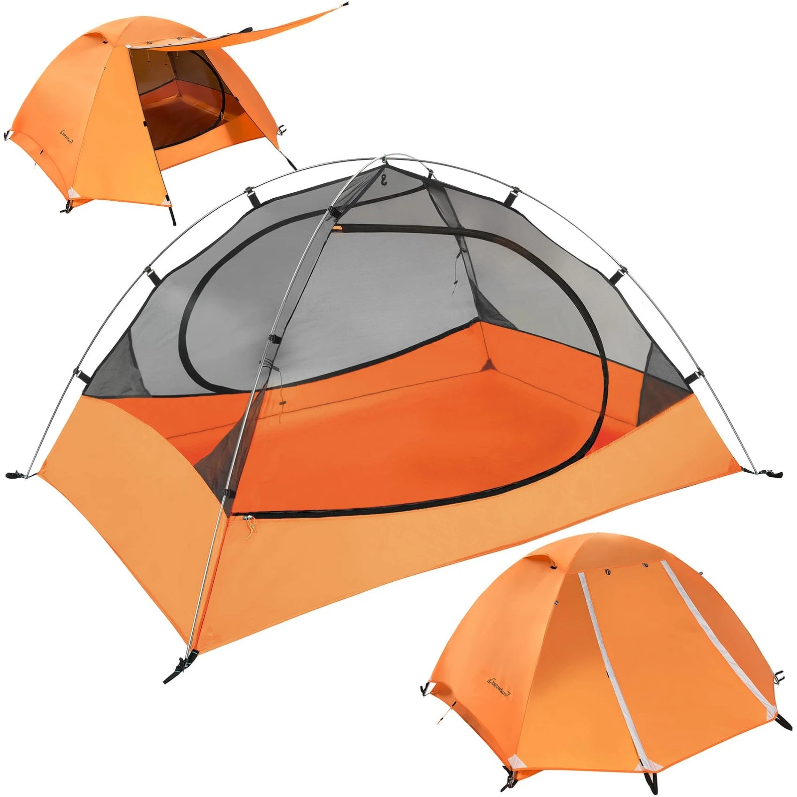 Clostnature Lightweight Backpacking Tent 4 Person Ultralight Waterproof Camp...