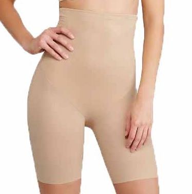 TC Fine Intimates Back Magic Extra-Firm Control Hi-Waist Thigh Slimmer(STAIN,XL)
