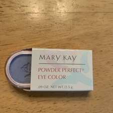 MARY KAY Blue Lace Powder Perfect 5953 Eye Color Eyeshadow Discontinued NIB