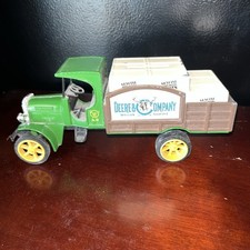 ERTL John Deere  Company 1925 Delivery Truck Diecast Bank Bottom Door Missing