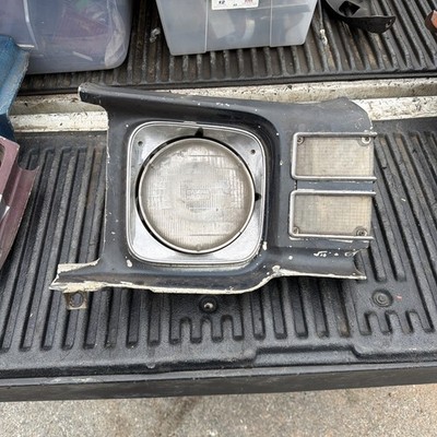 1971-72 Chevy Chevelle SS Malibu Driver Side Headlight Housing Fender Extension 