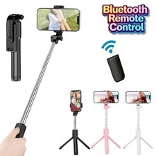 Remote Selfie Stick Tripod Phone Desktop Stand Desk Holder For iPhone/Samsung US