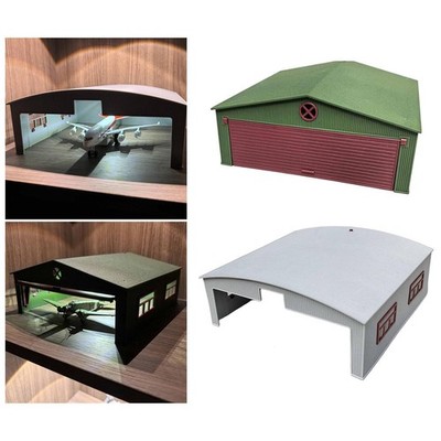 Airport Hangar W Window Sturdy for 1:72 Scale Fighteror Dive Bomberor