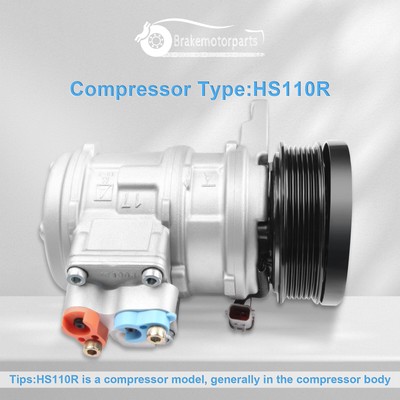 A/C AC Compressor For 1996-2000 Dodge Caravan Chrysler Plymouth Voyager